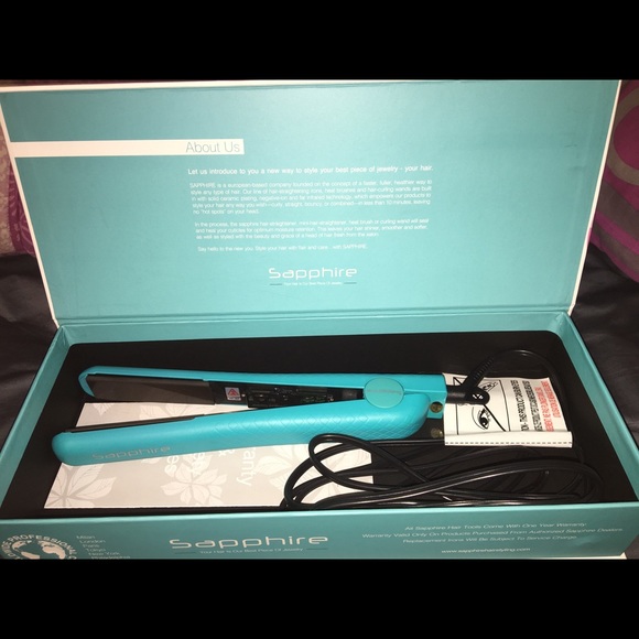 sapphire hair iron